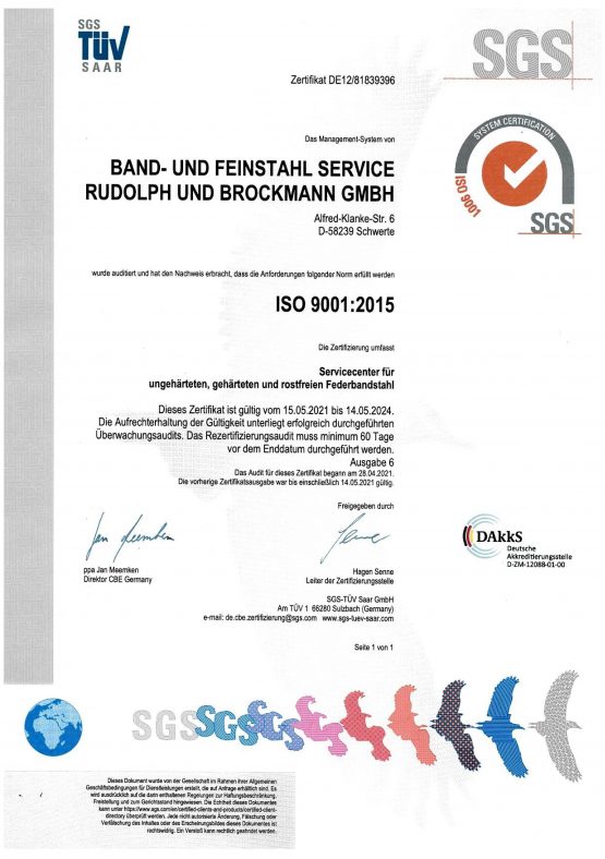 DIN EN ISO 9001-2015 DE